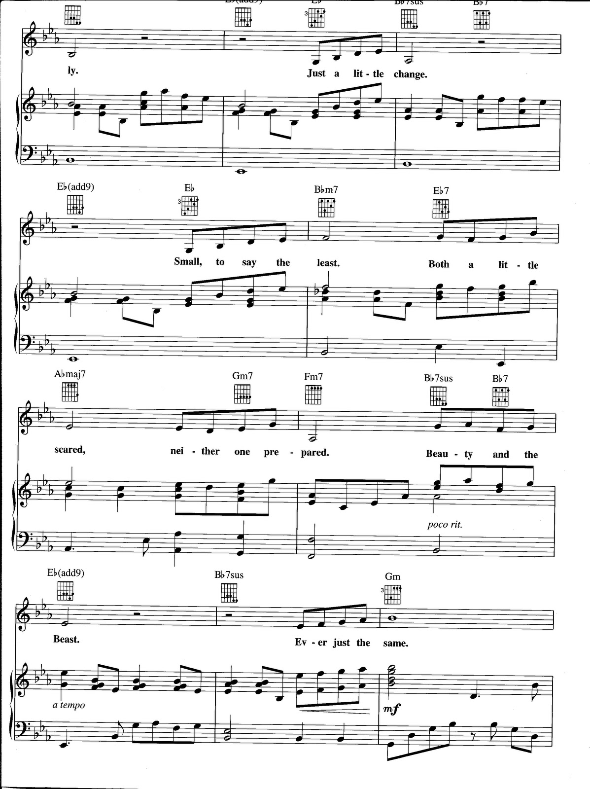 Canzone La Bella E La Bestia Testo