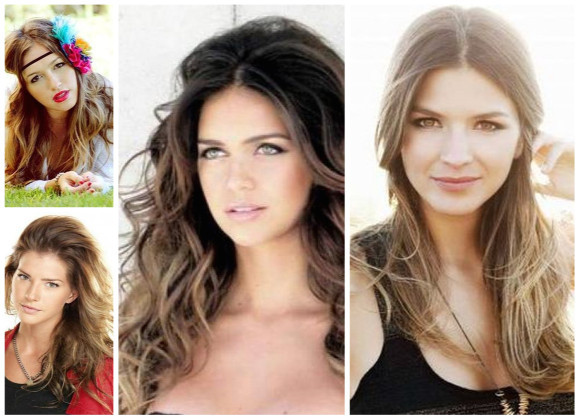  Look pelo largo de las mujeres argentinas famosas 2013
