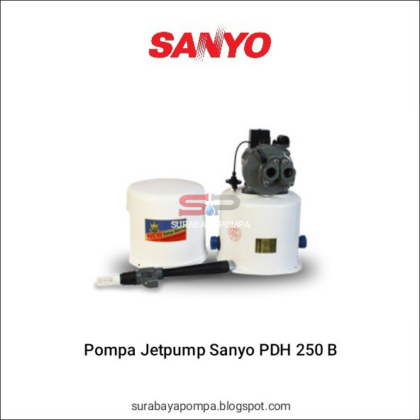 Pompa Jetpump Sanyo PDH 250 B | Jual Mesin Pompa Air - Beli Pompa Harga