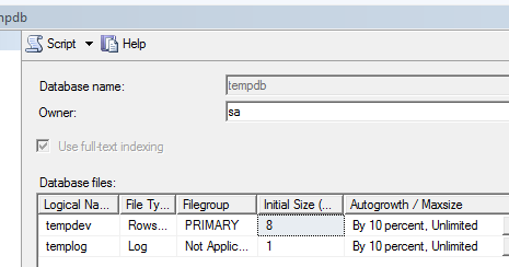 Move Tempdb Files Sql 2014