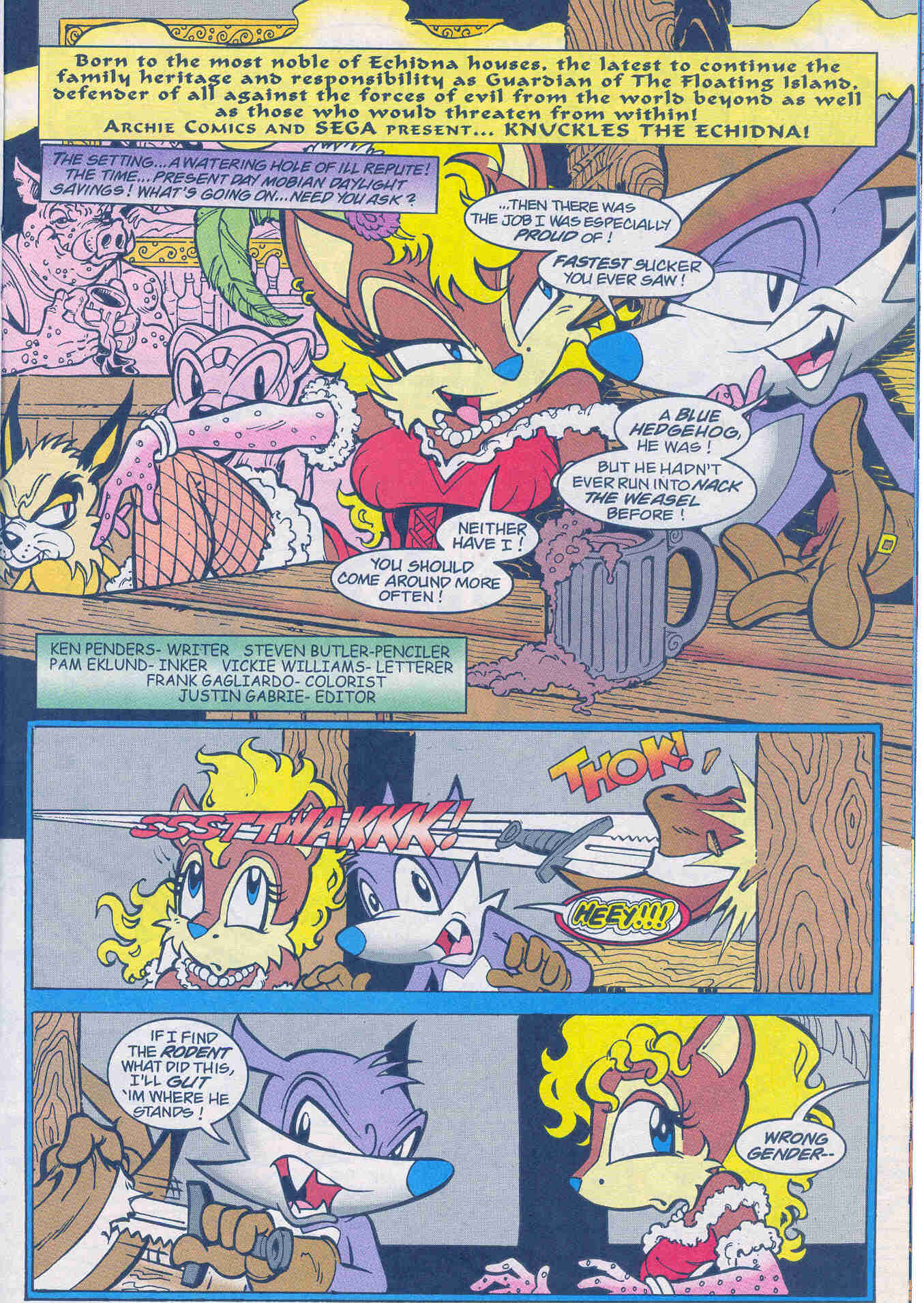 Read online Sonic The Hedgehog comic -  Issue #91 - 18