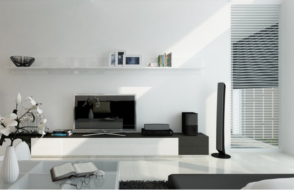 100 Model Rak TV Minimalis, Fungsional & Hemat Tempat - Rumahku Unik