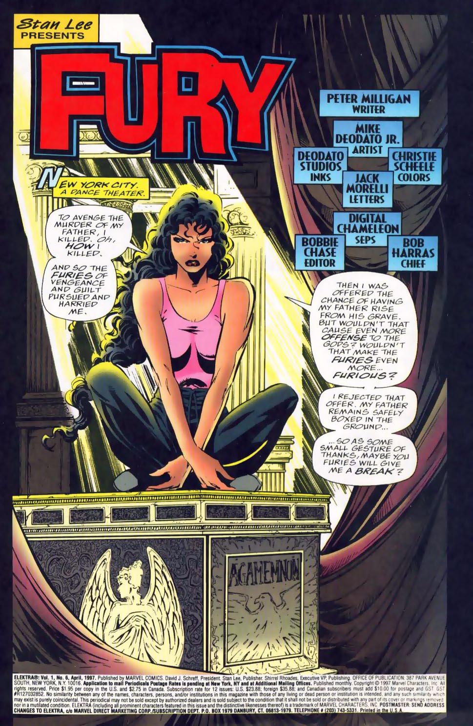 Elektra (1996) Issue #6 - Fury #7 - English 2