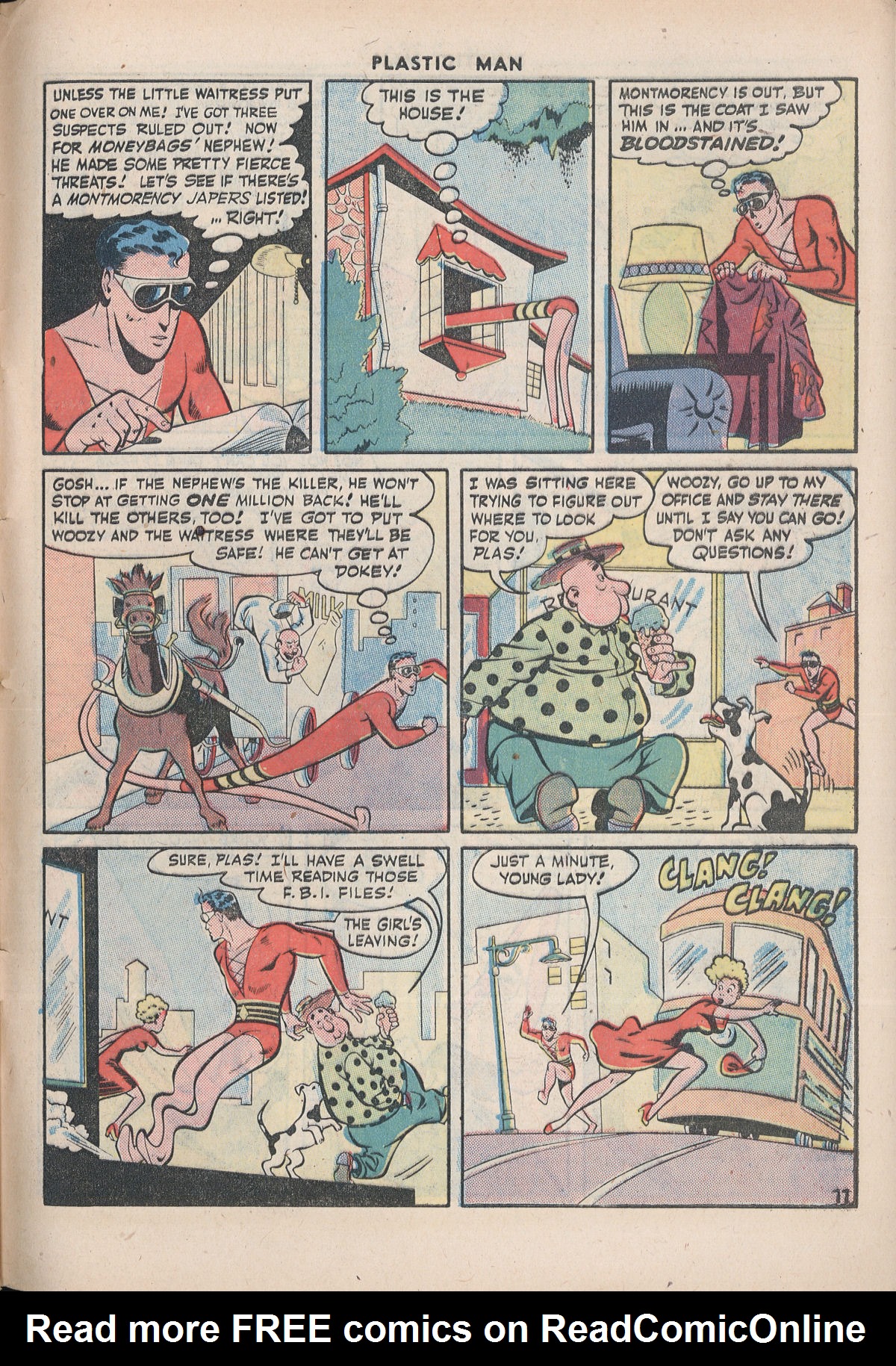 Read online Plastic Man (1943) comic -  Issue #5 - 47