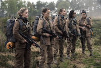 Natalie Portman, Jennifer Jason Leigh, Tuva Novotny, Gina Rodriguez and Tessa Thompson in Annihilation