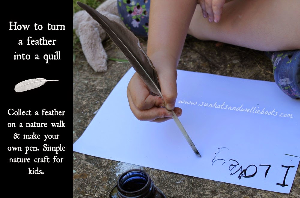 How to Make a Quill Pen out of a Feather: 9 Steps (with Pictures)