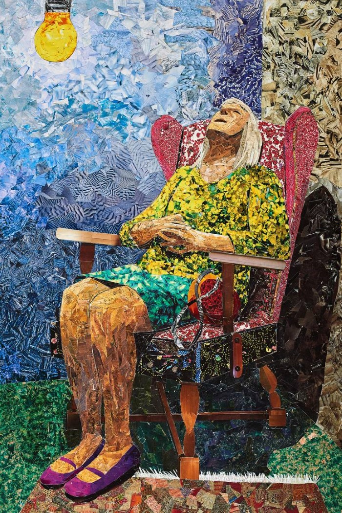 Картины-мозаики из бумаги. Albin Talik Albin Talik