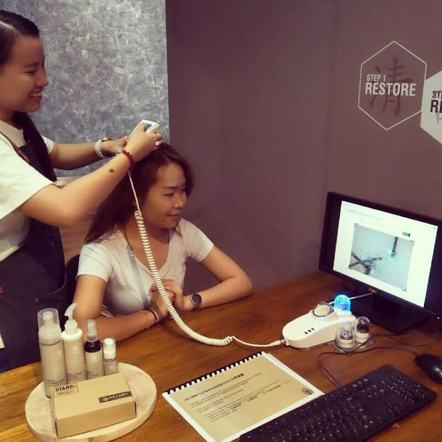 Rawat Rambut Guggur Dan Kelemumur di Ha'labo Hair & Scalp Management