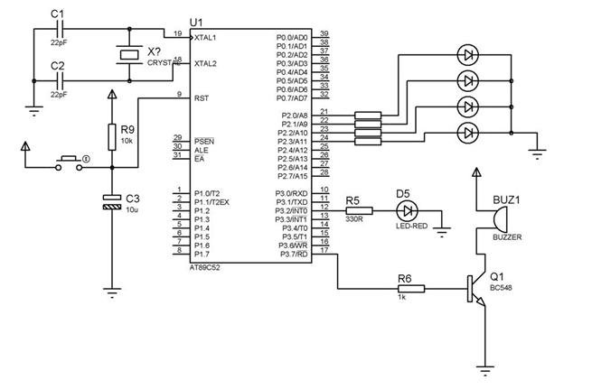 Buzzer Circuit Diagram Avr