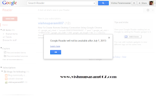 Google Reader Is Shutting Down On June 30, 2013