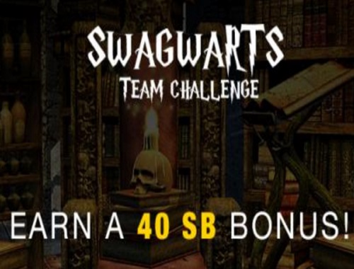 Swagbucks Team Challenge: Swagwarts Swagbucks Team Challenge: Swagwarts