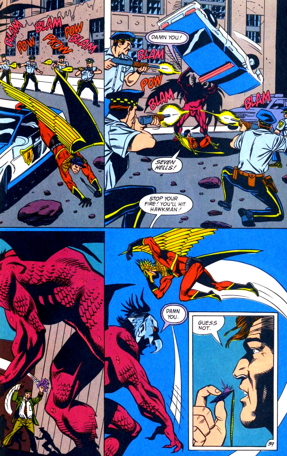 Read online Hawkworld (1990) comic -  Issue # _Annual 3 - 40