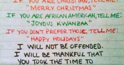Taking it One Stef at a Time: Why I Will Always Say &quot;Merry Christmas&quot;
