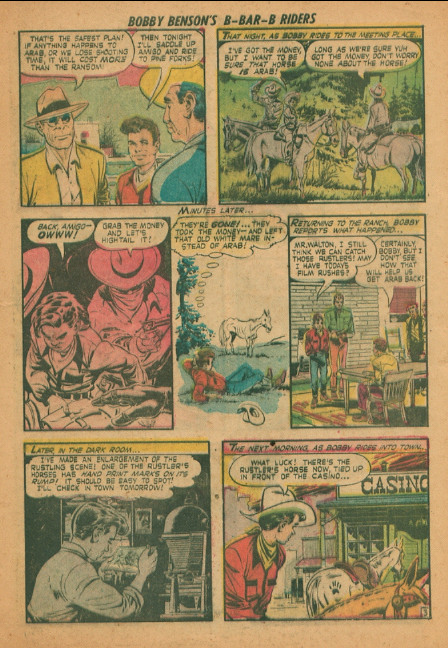 Read online Bobby Benson's B-Bar-B Riders comic -  Issue #10 - 13