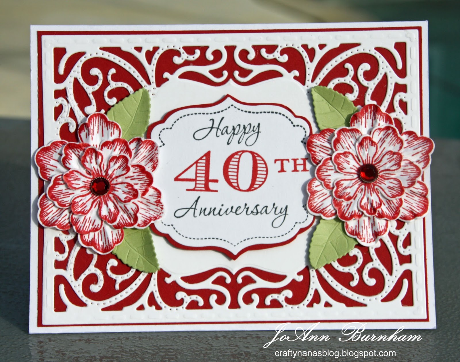 What To Say In A 40th Anniversary Card