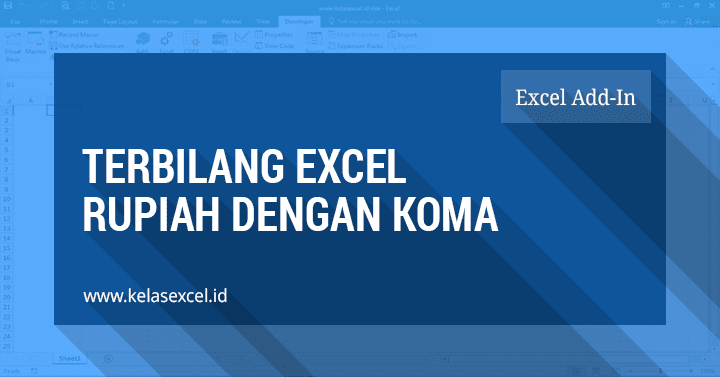 Terbilang Excel Dalam Format Angka Desimal dan Rupiah
