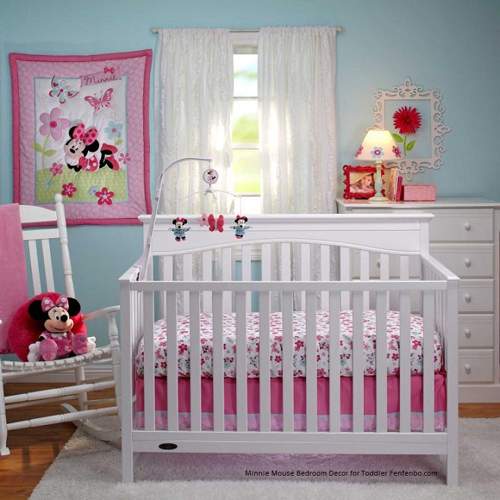 Cute Minnie Mouse Bedroom Decor Ideas for Kids