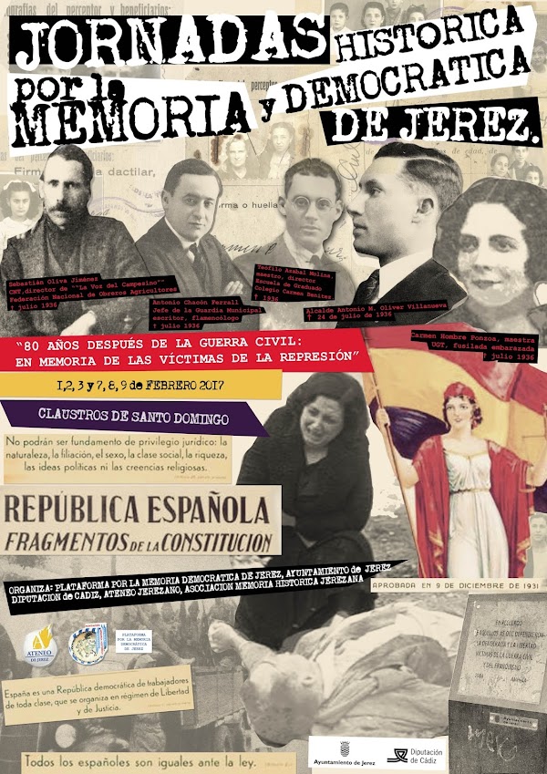 Jerez (Cádiz). Jornadas de memoria histórica y democrática