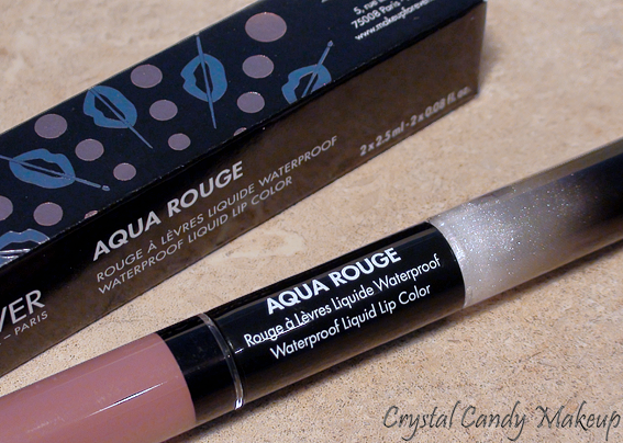 MUFE Aqua Rouge Soft Pink lipstick