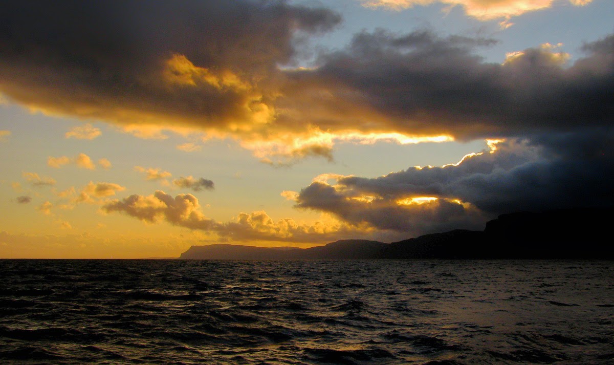 The Sun Sets Over the Ross of Mull