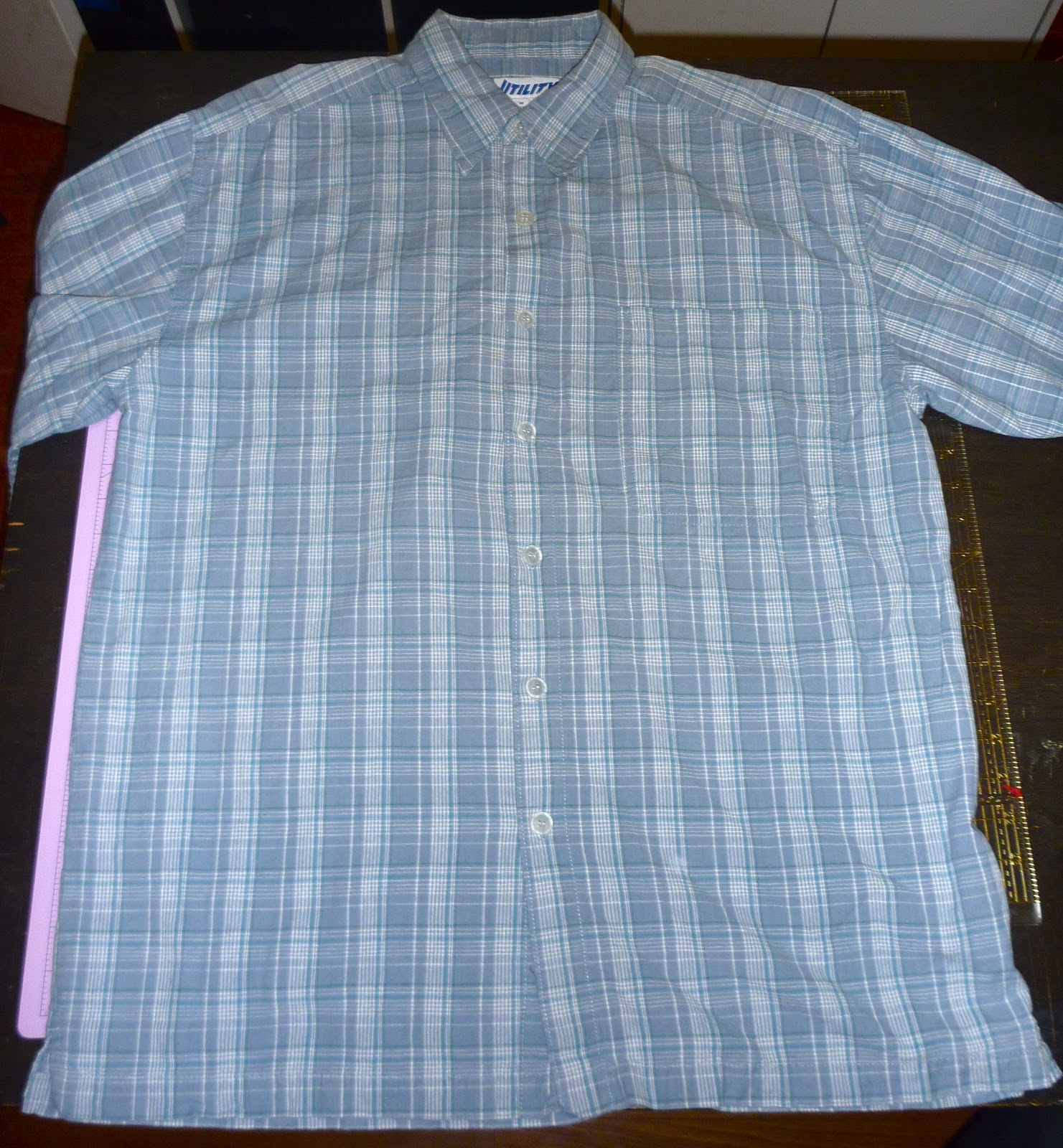 Do-It-Myself Crafts: Upcycled Men's Dress Shirt Take 2