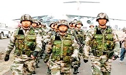 الجيش الصيني يدرب الجيش السوري 