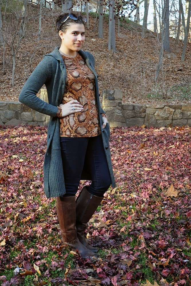 {outfit} The Duster Sweater Closet Fashionista