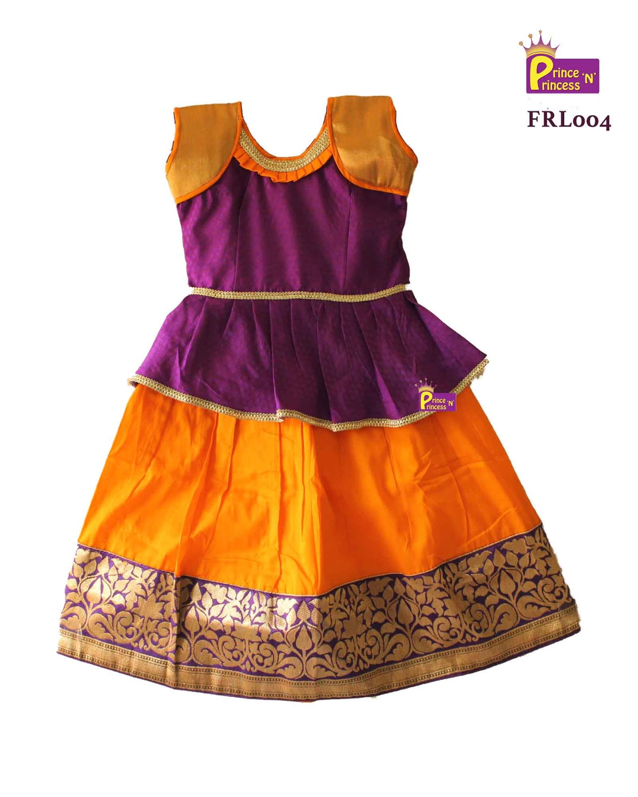 baby pattu lehenga