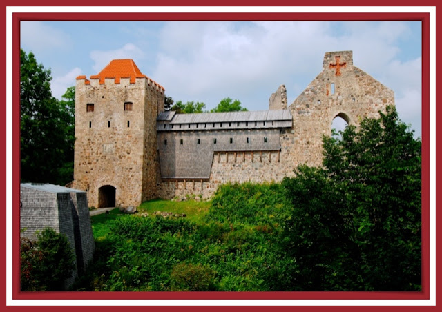 Castillo de Sigulda de la Orden Livonia