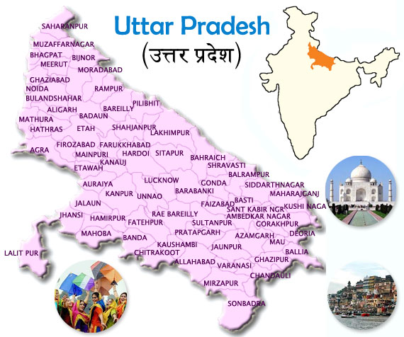 Uttar Pradesh Information-History Geography Culture Festivals
