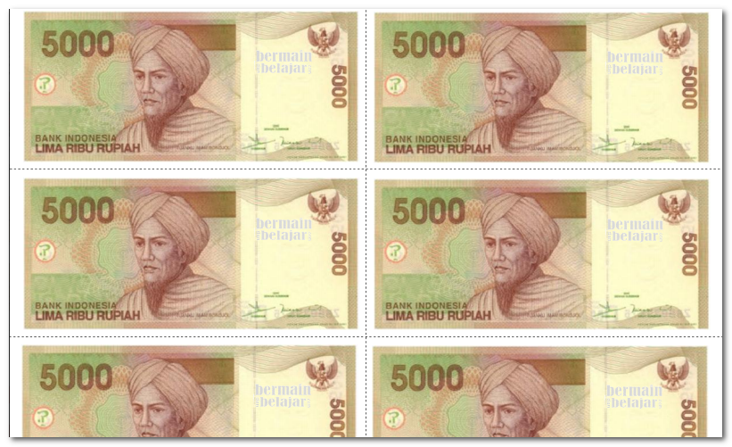 DOWNLOAD UANG RUPIAH MAINAN UNTUK PAUD TK SD BELAJAR MENGENAL DAN