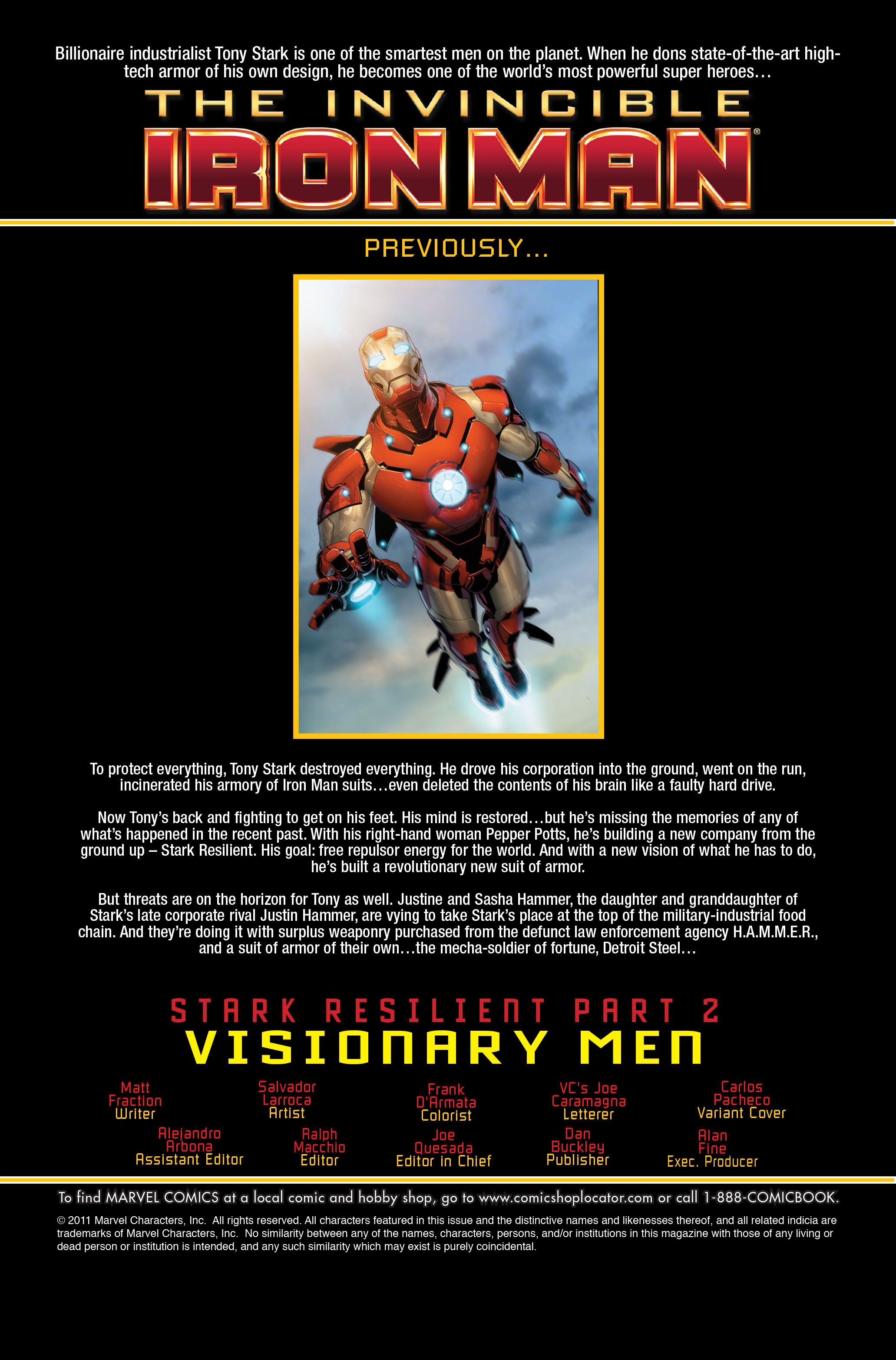 Invincible Iron Man (2008) 26 Page 1