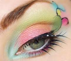 Modern Colorful Eye Makeup