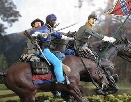 miniature civil war soldiers