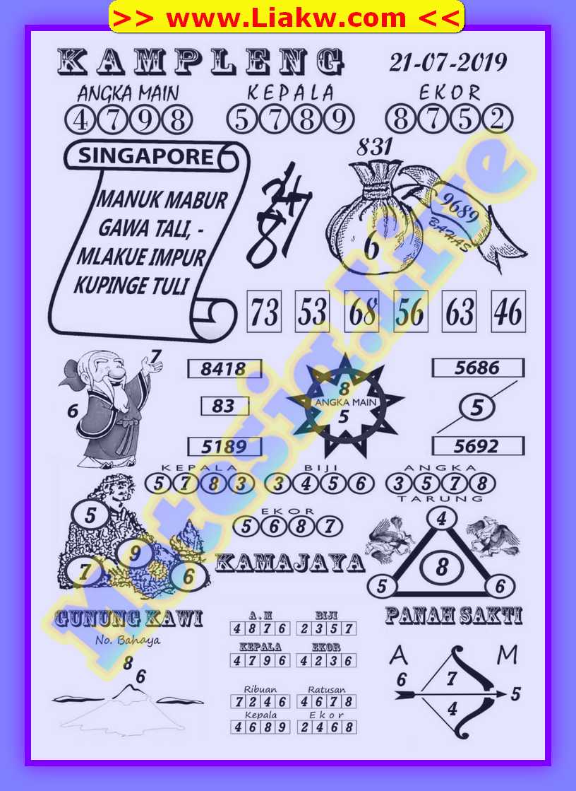 1 New Message Forum Syair Sgp Minggu 21 Juli 2019 Forum Syair Togel Hongkong Singapura Sydney