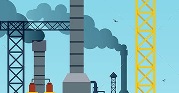 Gambar Kartun Pabrik