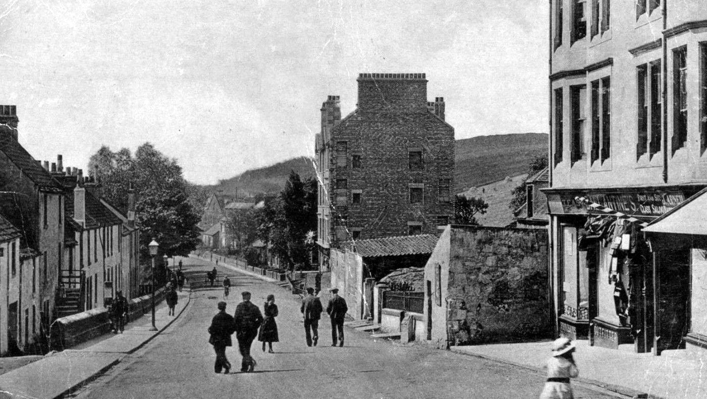 Tour Scotland Old Photograph Hope Street Inverkeithing Scotland