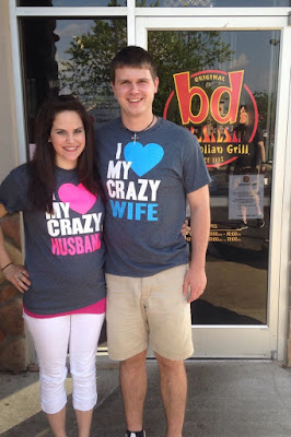All about B Date Ideas - my husband and I at BD's Mongolian Grill