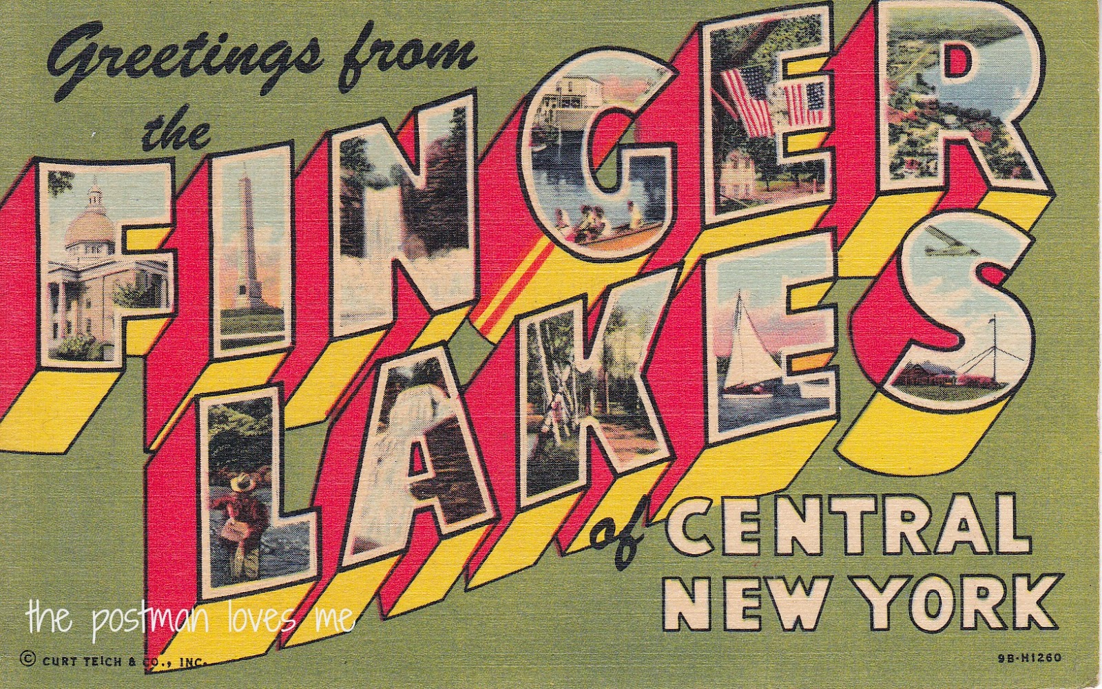 Greetings from the Finger Lakes The Postman Loves Me