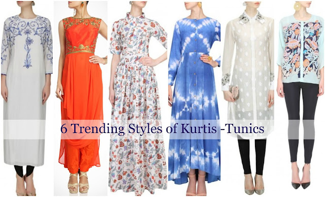 6 trends of kurtis and tunics latest kurtis for women, new styles of tunics, trends of kurtis, online latest kurtis