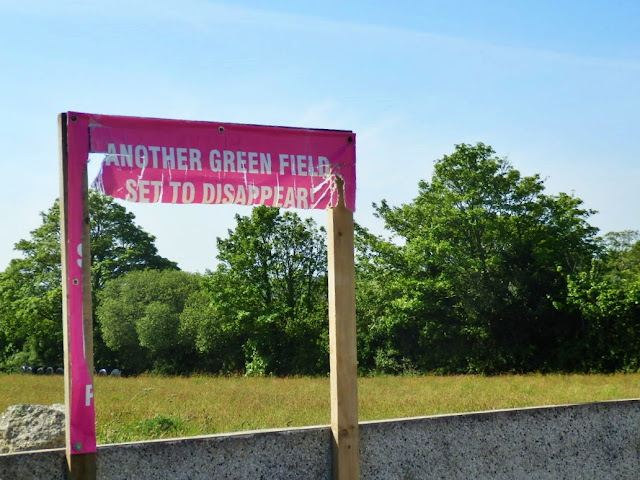 Another green field lost sign in Cornwall