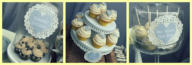 Kara s Party Ideas Vintage Grey   Yellow Bridal Shower  - 66