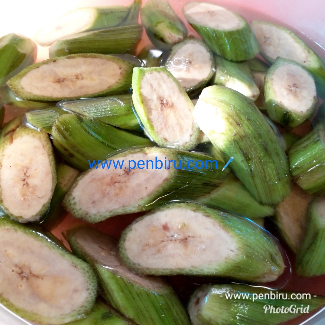 Wwwpenbirucom Gulai Pisang Ikan Talang Kering