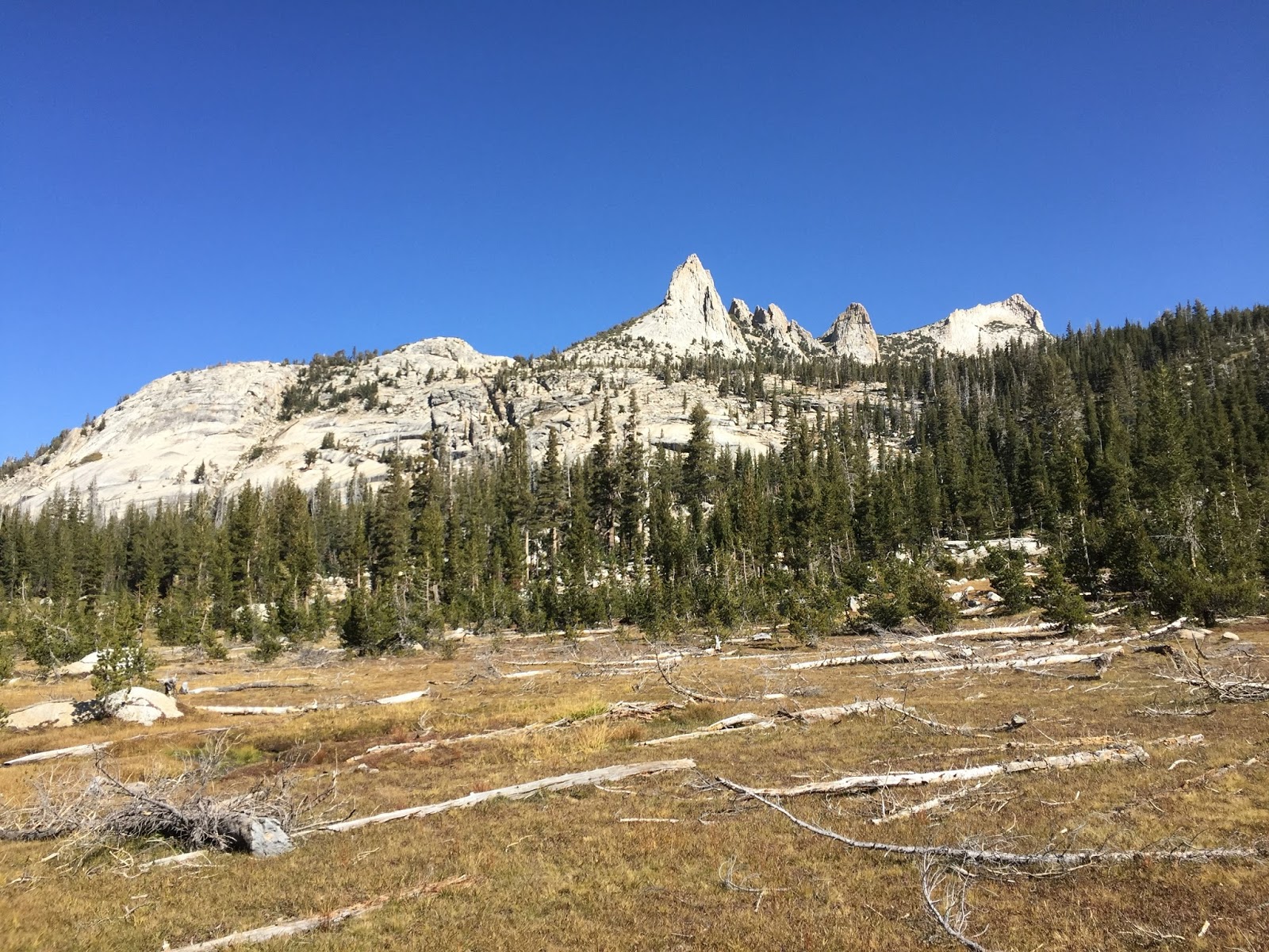 Binoculars in the Backcountry Matthes Lake Yosemite