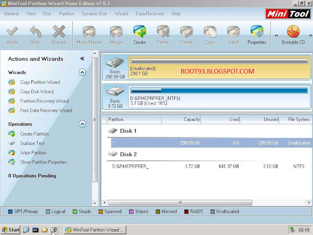 menonaktifkan partisi hardisk menonaktifkan partisi hardisk