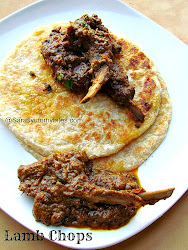 chops lamb mutton indian recipes chop recipe sarasyummybites dishes roti