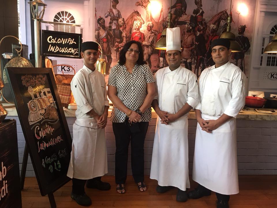 Colonial Anglo-Indian Cuisine event at K3 J W Marriot Aerocity, New Delhi
