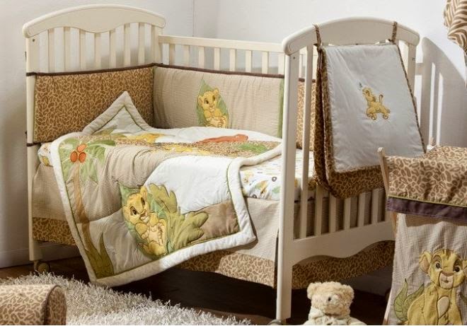 Lion King Baby Nursery Decor And Crib Sets, Lion King Baby Bedding