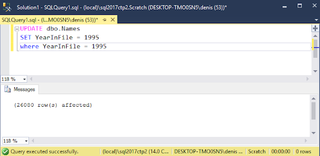 SQL Server Code,Tips and Tricks, Performance Tuning: SSMS: When did the ...