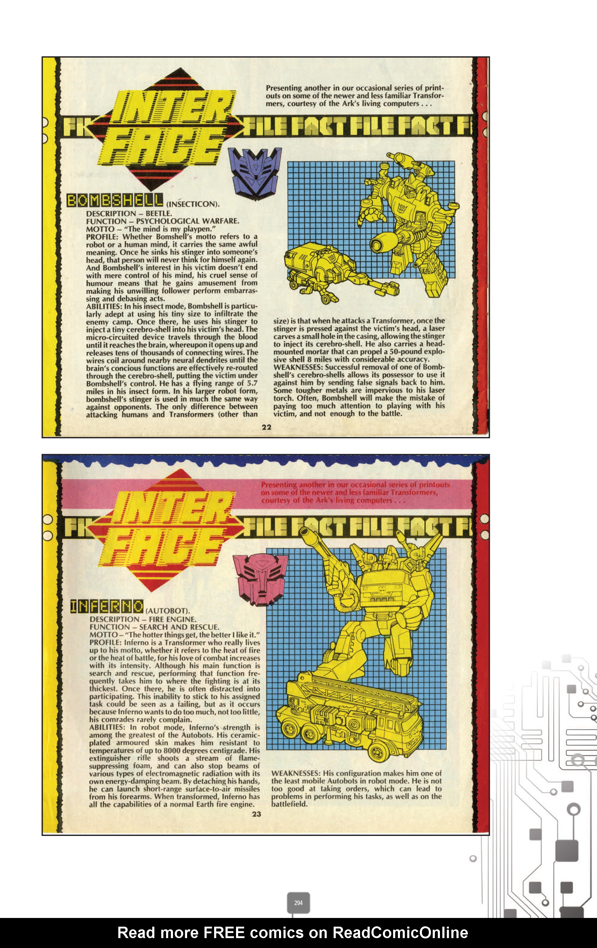 Read online The Transformers Classics UK comic -  Issue # TPB 1 - 295